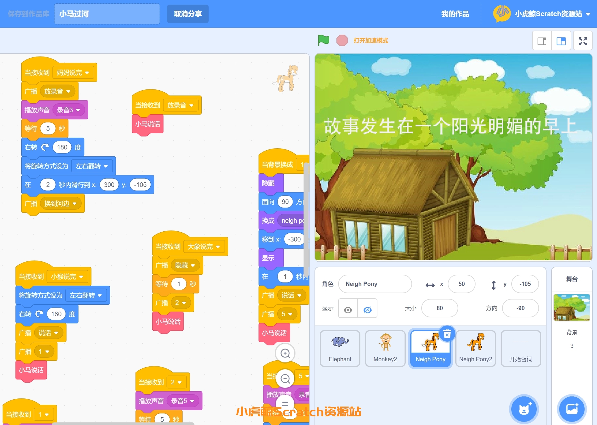 小马过河
