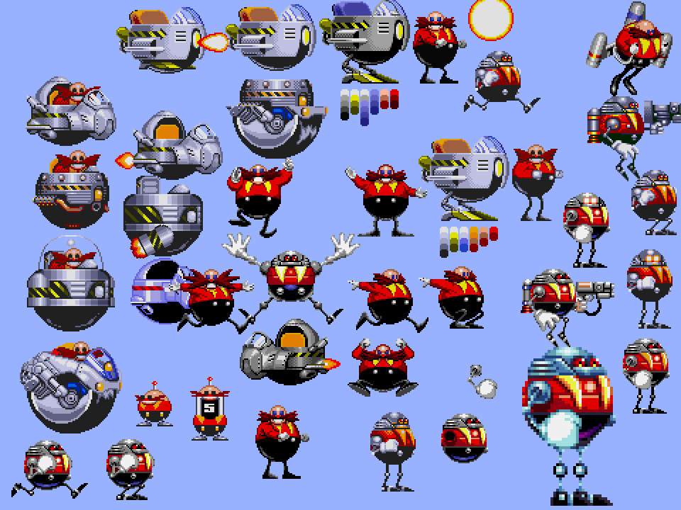 蛋头博士素材包