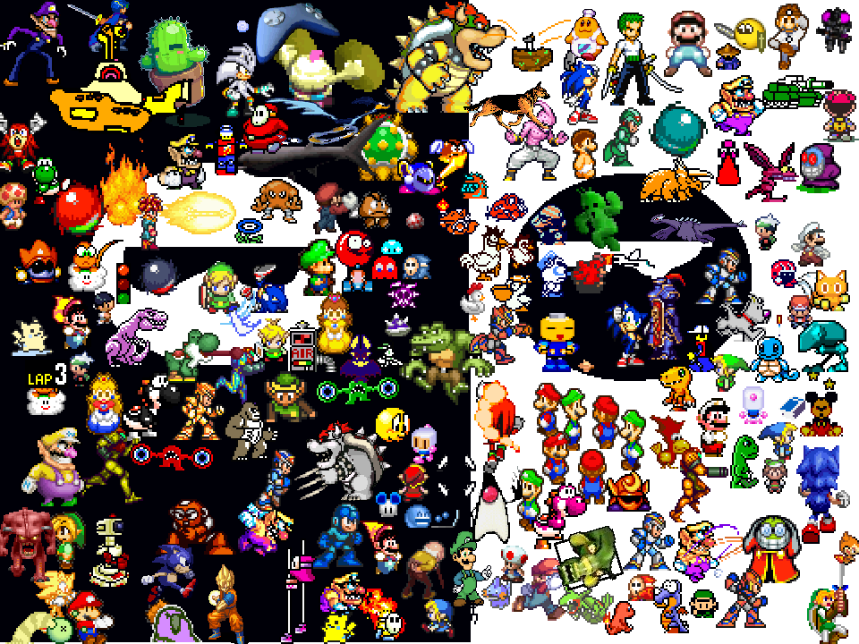 游戏角色素材包