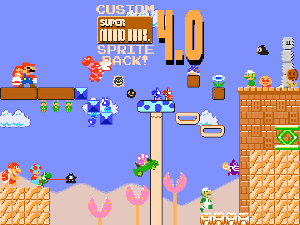 超级马力欧兄弟素材包