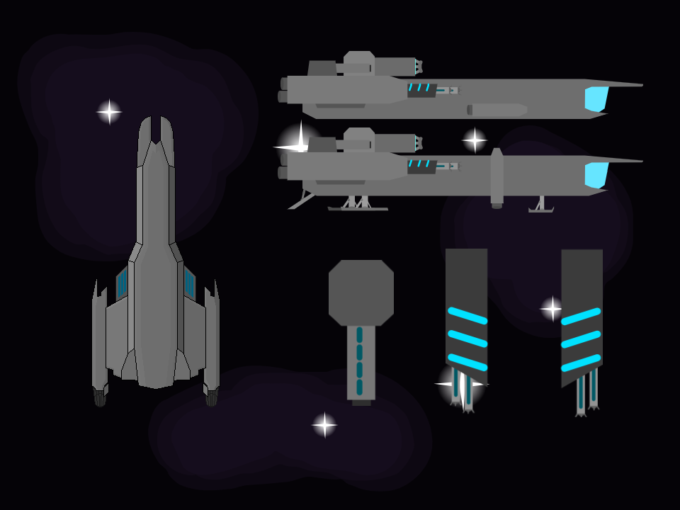 宇宙飞船游戏素材（二）